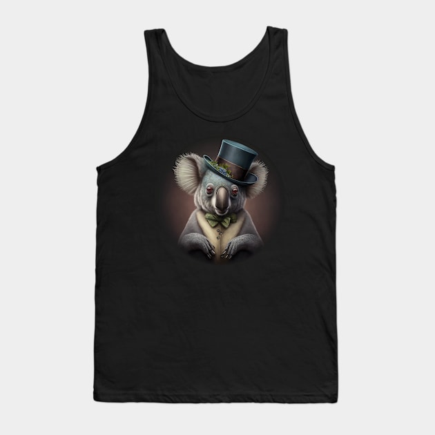 Koala with top hat Tank Top by K3rst